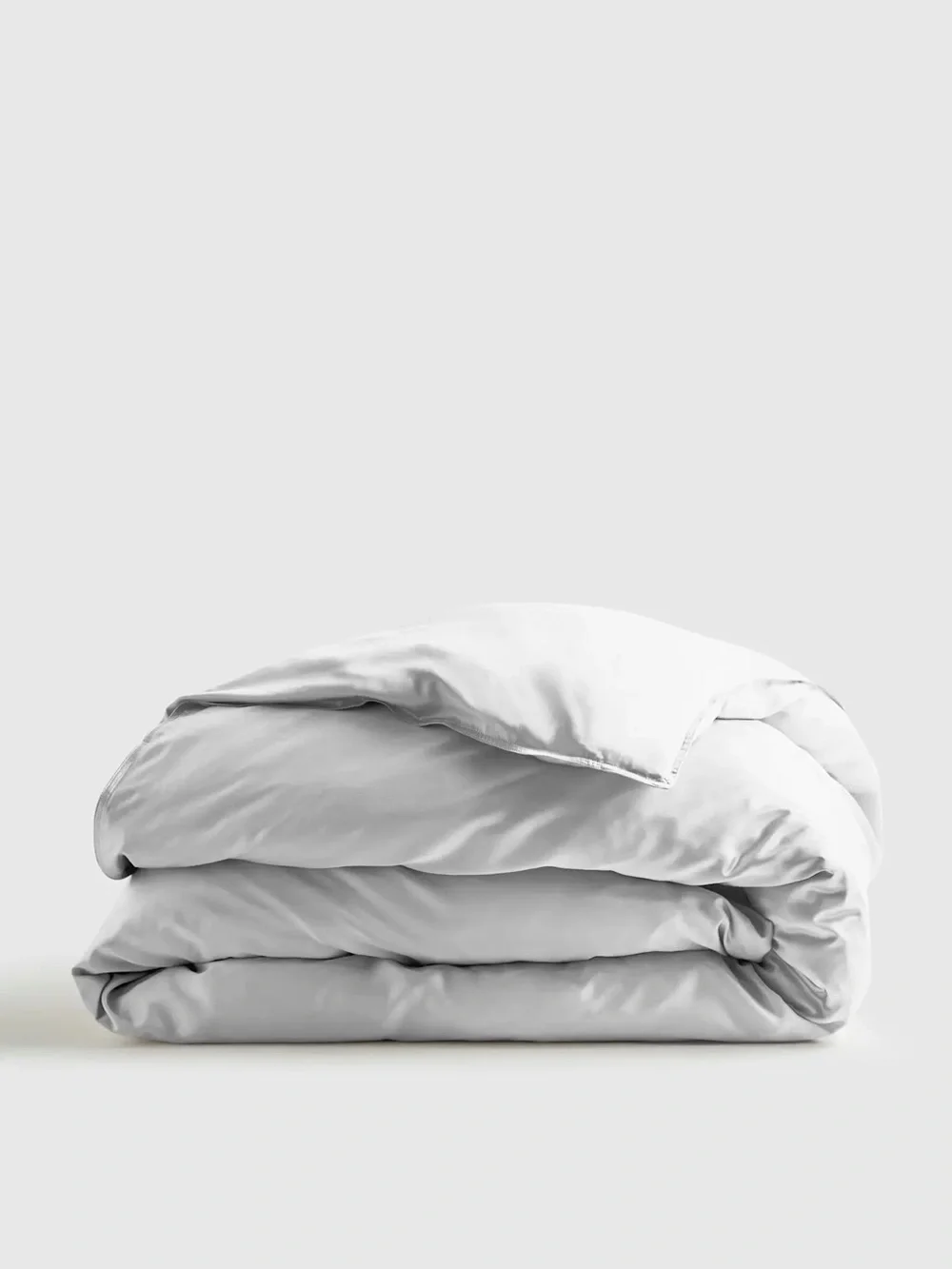 NWOT Quince Light Gray Bamboo Duvet Cover!